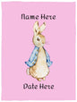 Personalized | Peter Rabbit Baby Cozy Baby Blanket