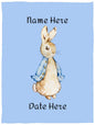 Personalized | Peter Rabbit Baby Cozy Baby Blanket