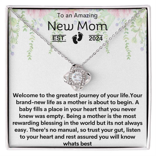 New Mom | Love Knot Necklace