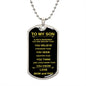 To My Son From Mom and Dad | Dogtag Necklace