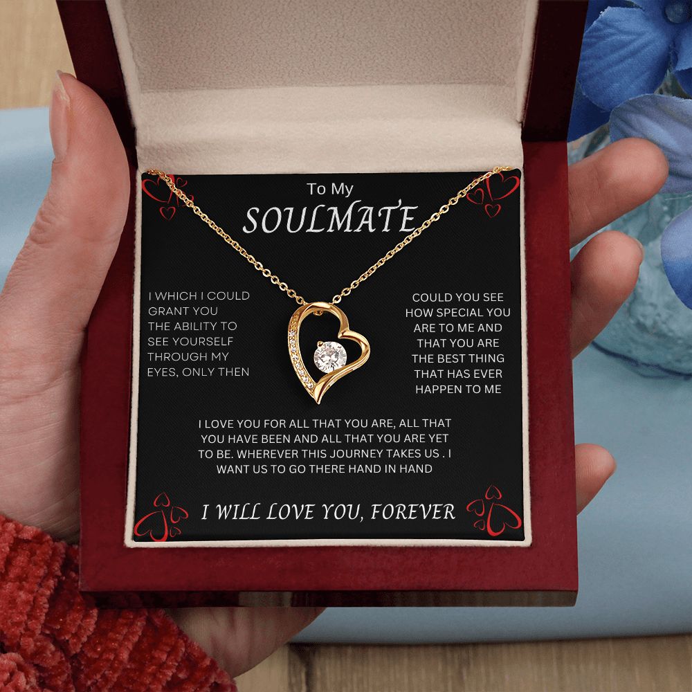 To My Soulmate | Forever Love Necklace