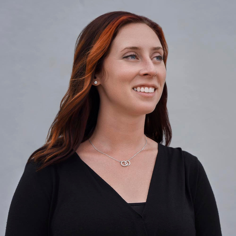 To My Beautiful Daughter | Perfect Pair Necklace