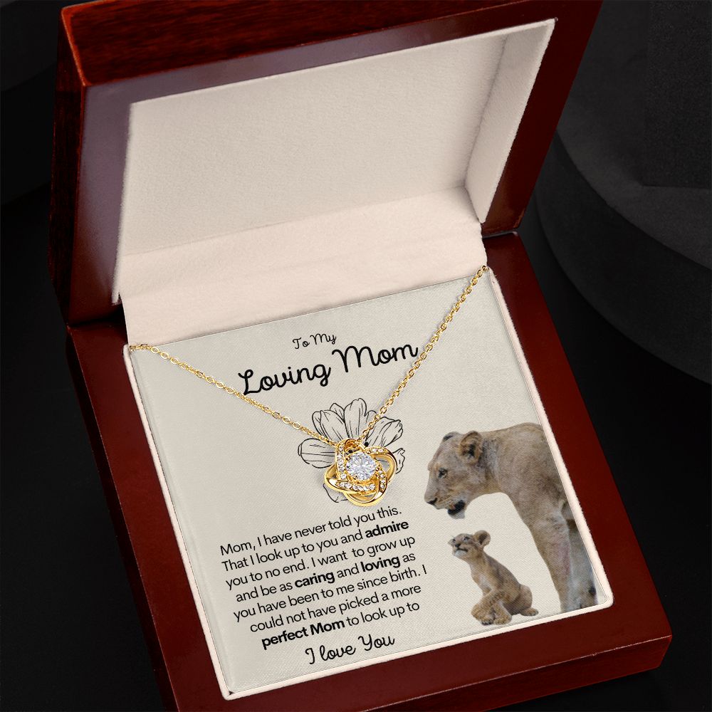 To My Mom | Love Knot Necklace