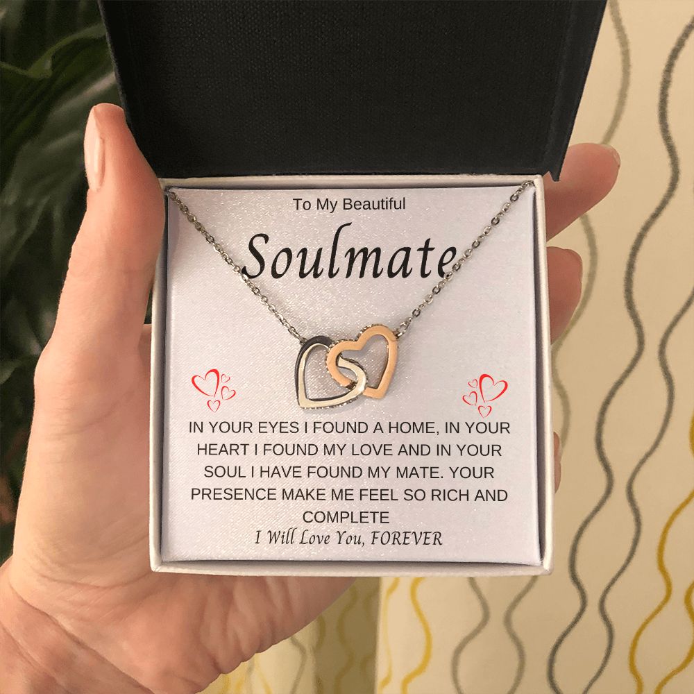 To My Soulmate | Interlocking Necklace