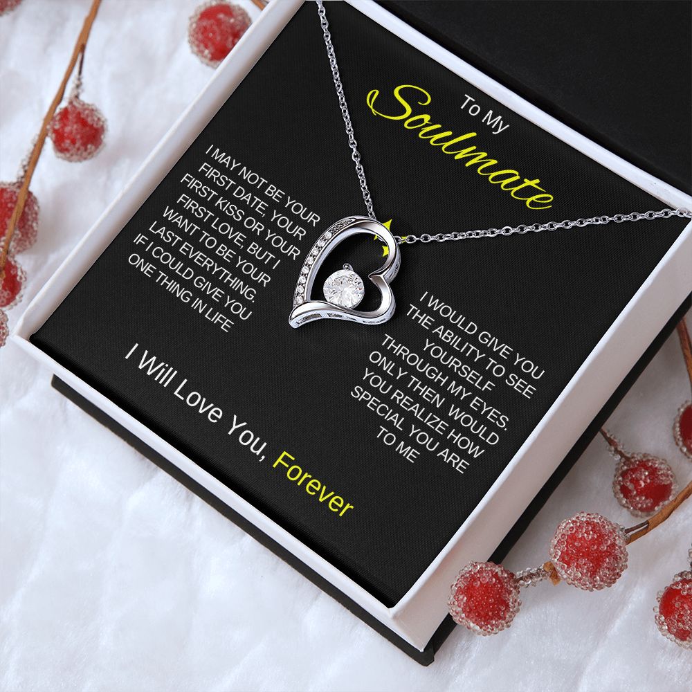 To My Soulmate | Forever Love Necklace