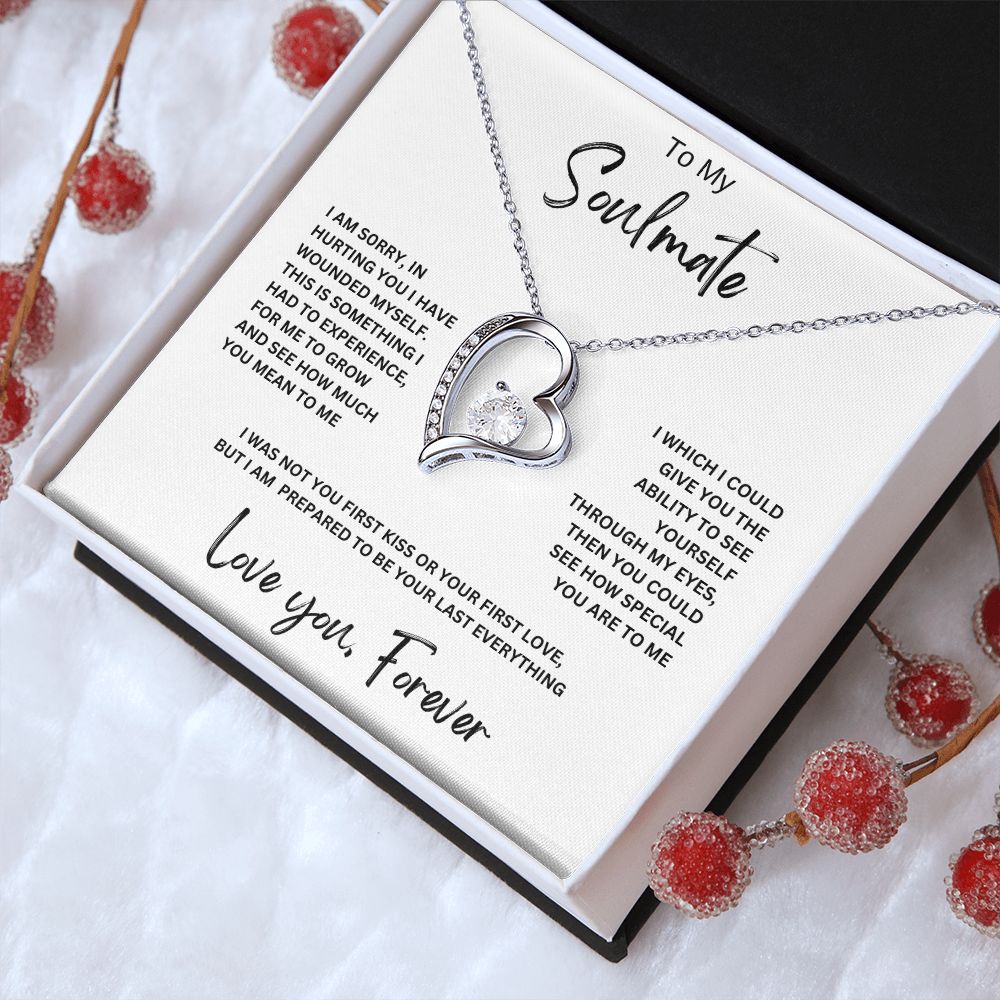 To My Soulmate | Forever Love Necklace