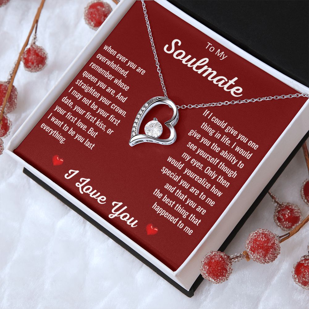 To My Soulmate | Forever Love Necklace