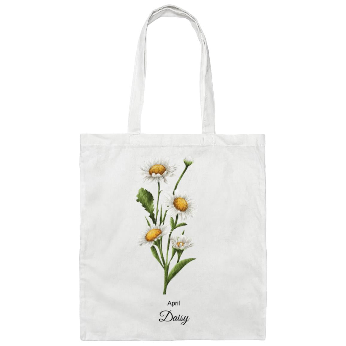 Birth Flower Tote Bag for Mother / Daughter / Wife