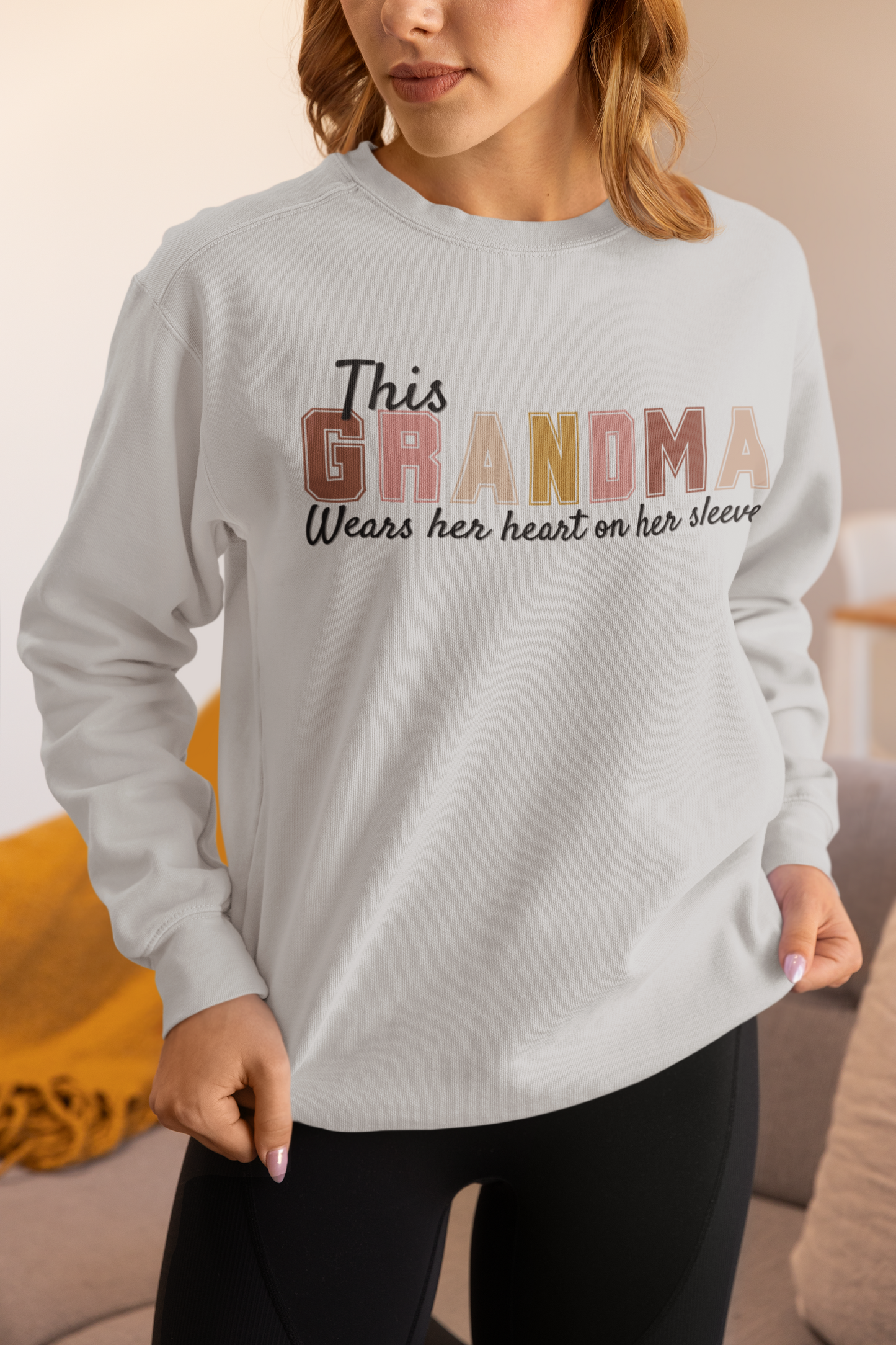 Heart on Sleeve | GrandMa Sweatshirt