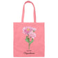 Birth Flower Tote Bag for Mother / Daughter / Wife