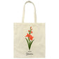 Birth Flower Tote Bag for Mother / Daughter / Wife