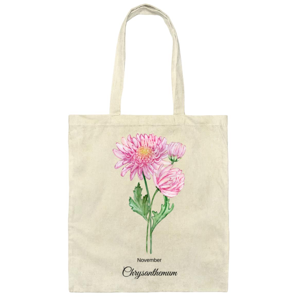 Birth Flower Tote Bag for Mother / Daughter / Wife