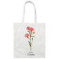 Birth Flower Tote Bag for Mother / Daughter / Wife