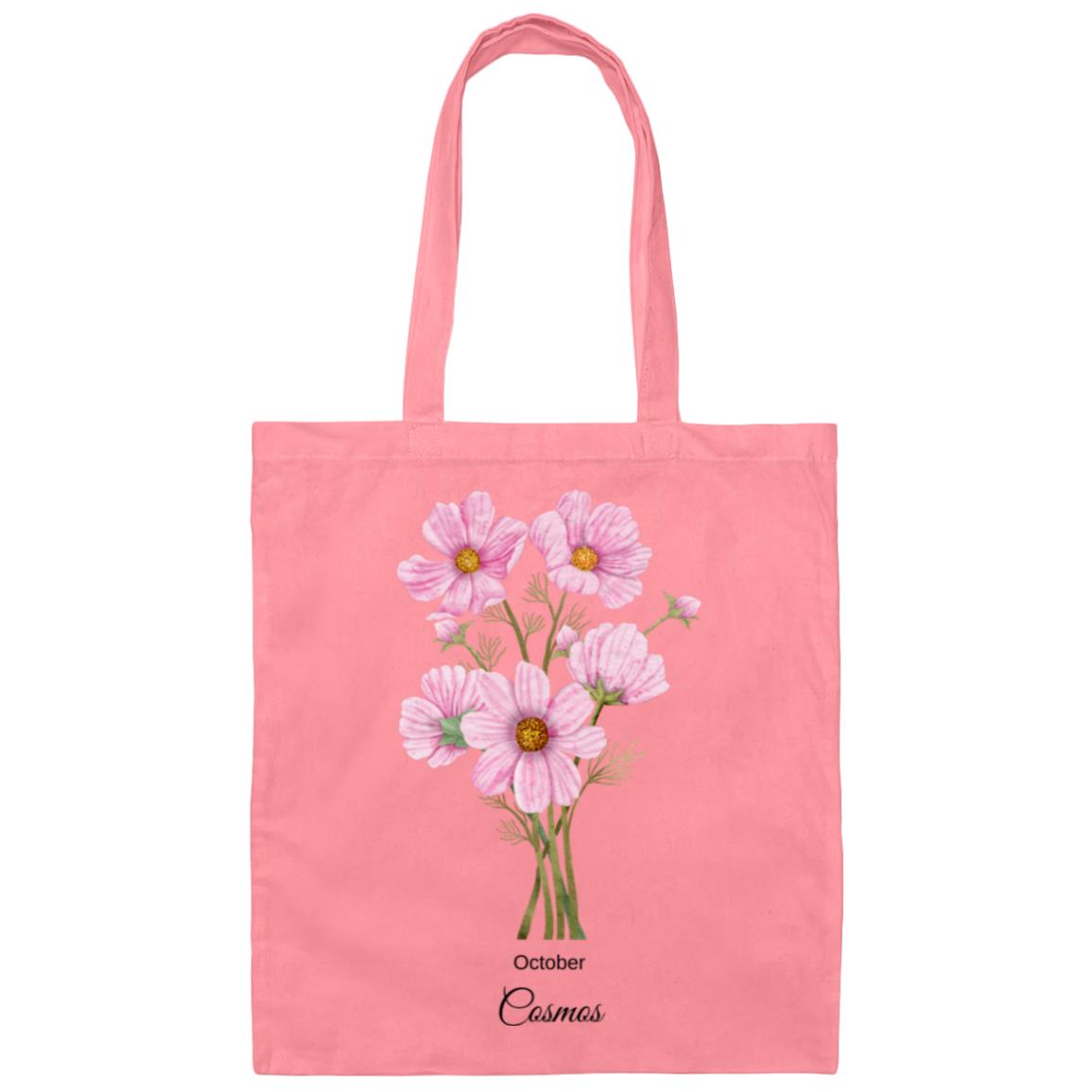 Birth Flower Tote Bag for Mother / Daughter / Wife