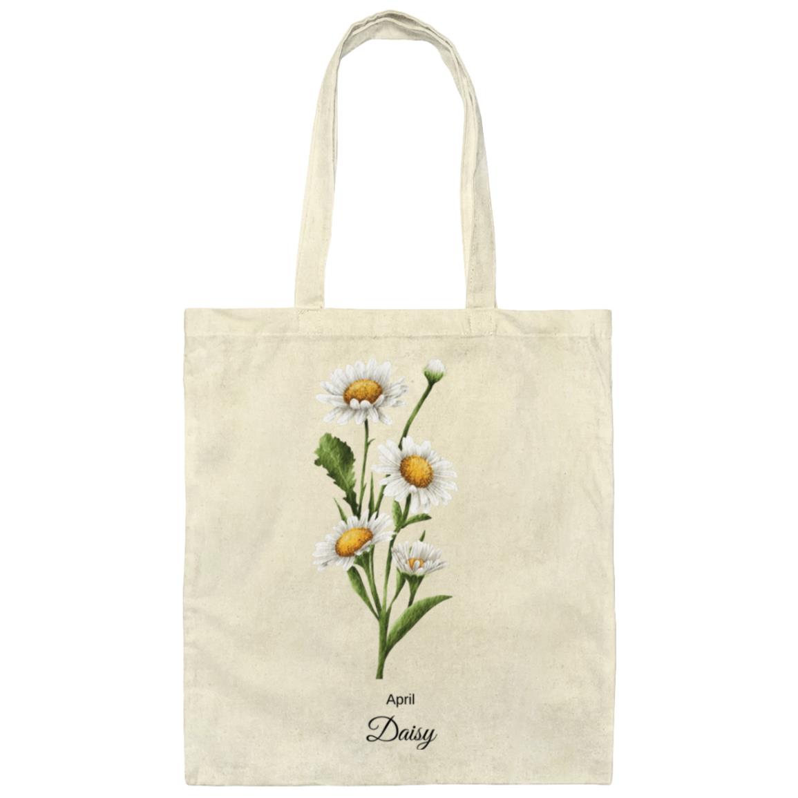 Birth Flower Tote Bag for Mother / Daughter / Wife