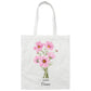 Birth Flower Tote Bag for Mother / Daughter / Wife