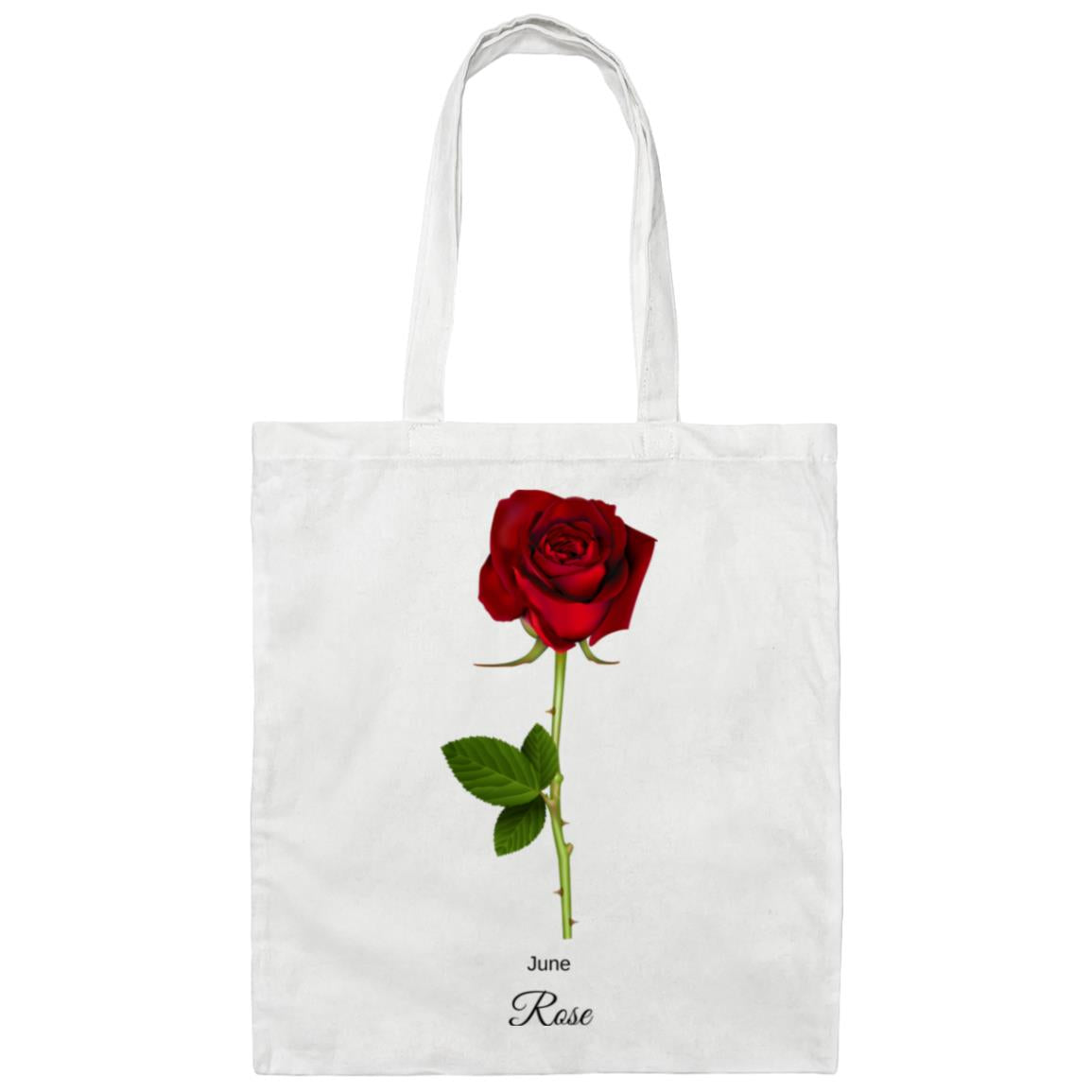 Birth Flower Tote Bag for Mother / Daughter / Wife