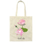 Birth Flower Tote Bag for Mother / Daughter / Wife