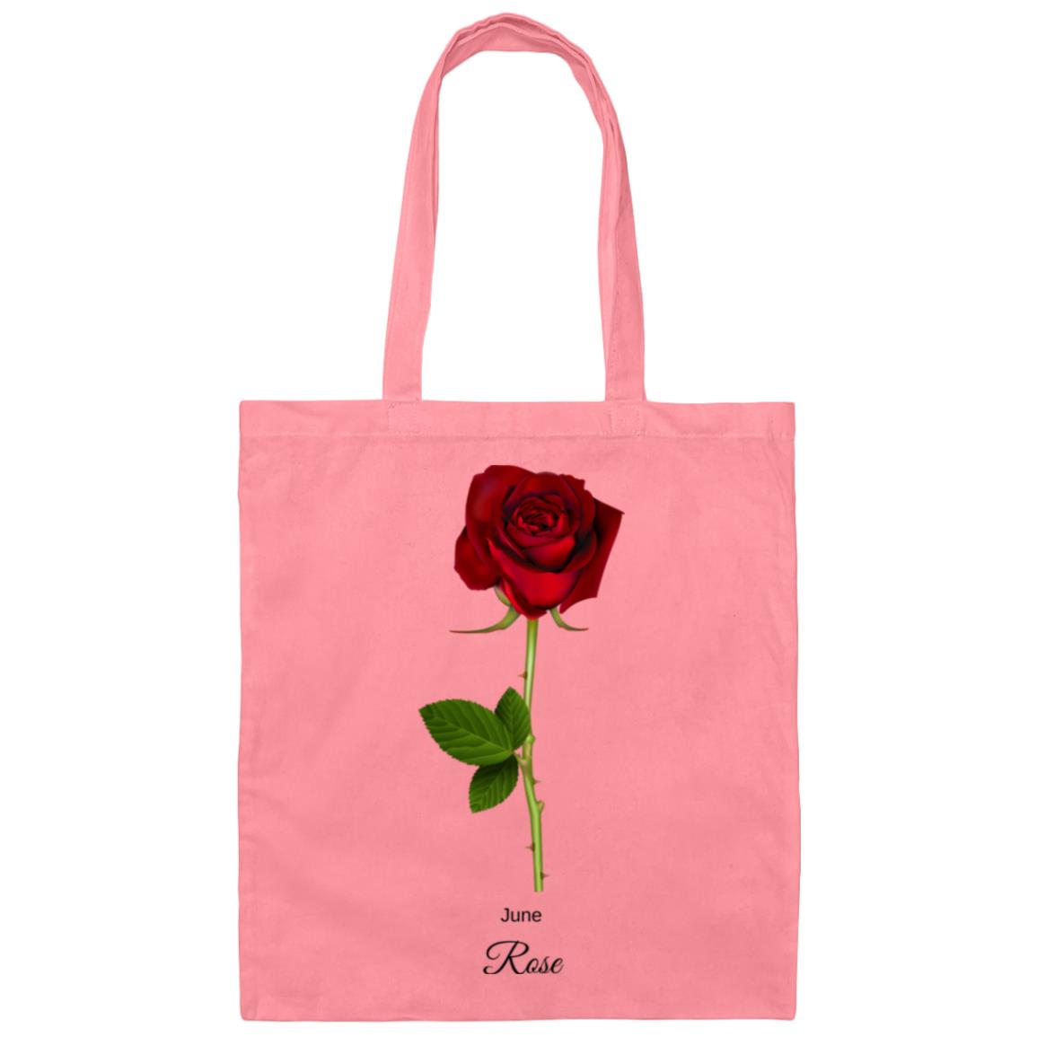 Birth Flower Tote Bag for Mother / Daughter / Wife