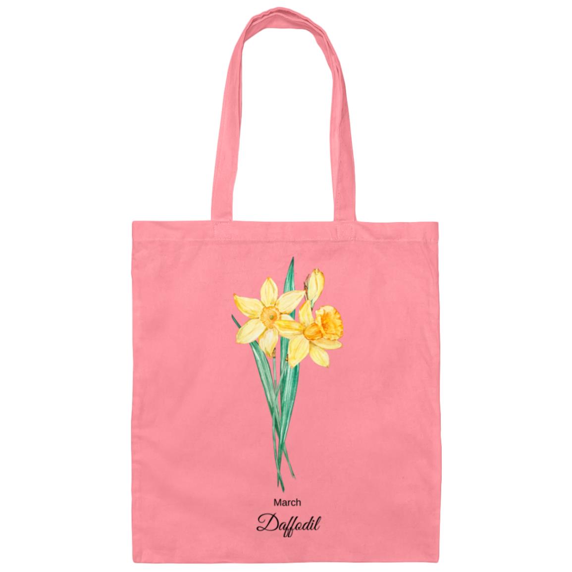 Birth Flower Tote Bag for Mother / Daughter / Wife