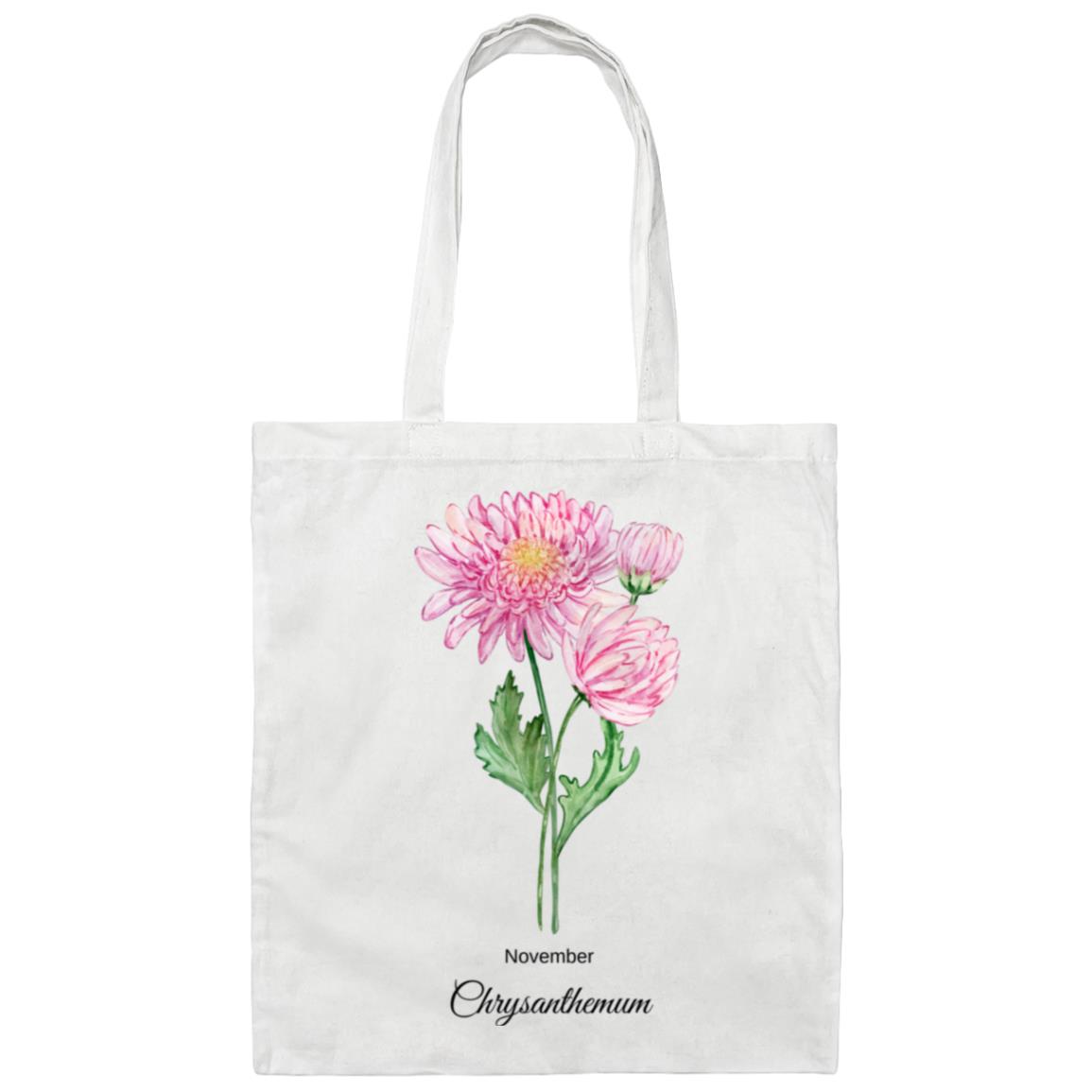 Birth Flower Tote Bag for Mother / Daughter / Wife