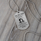 Dogtag Necklace for Son | HIgh Five | Personalize the back