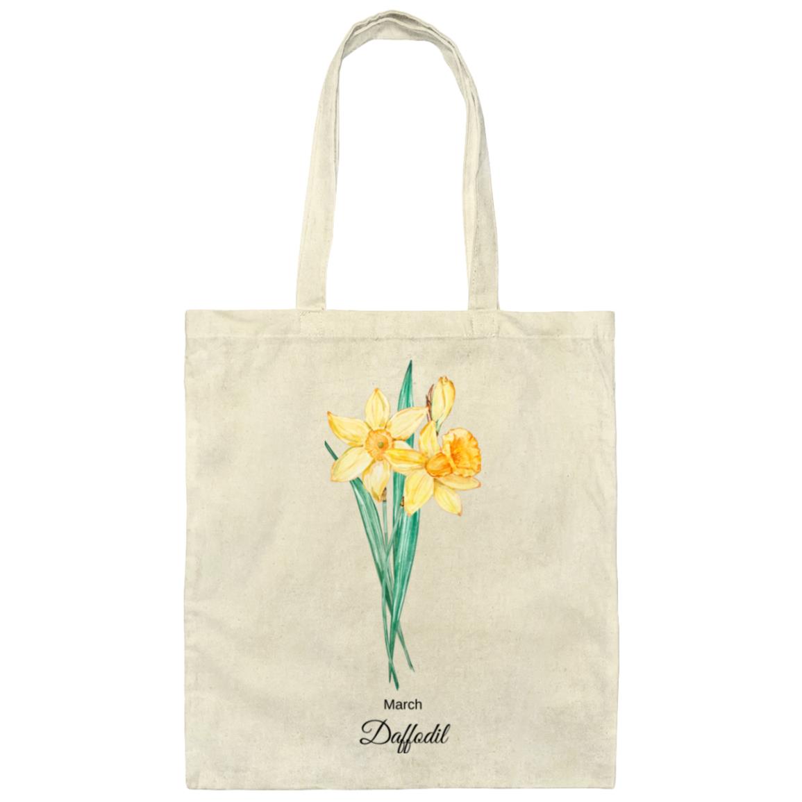 Birth Flower Tote Bag for Mother / Daughter / Wife