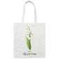 Birth Flower Tote Bag for Mother / Daughter / Wife