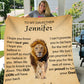 Personalized Daughter Blanket From Dad | VPM Cozy Plush Fleece Blanket - 50x60