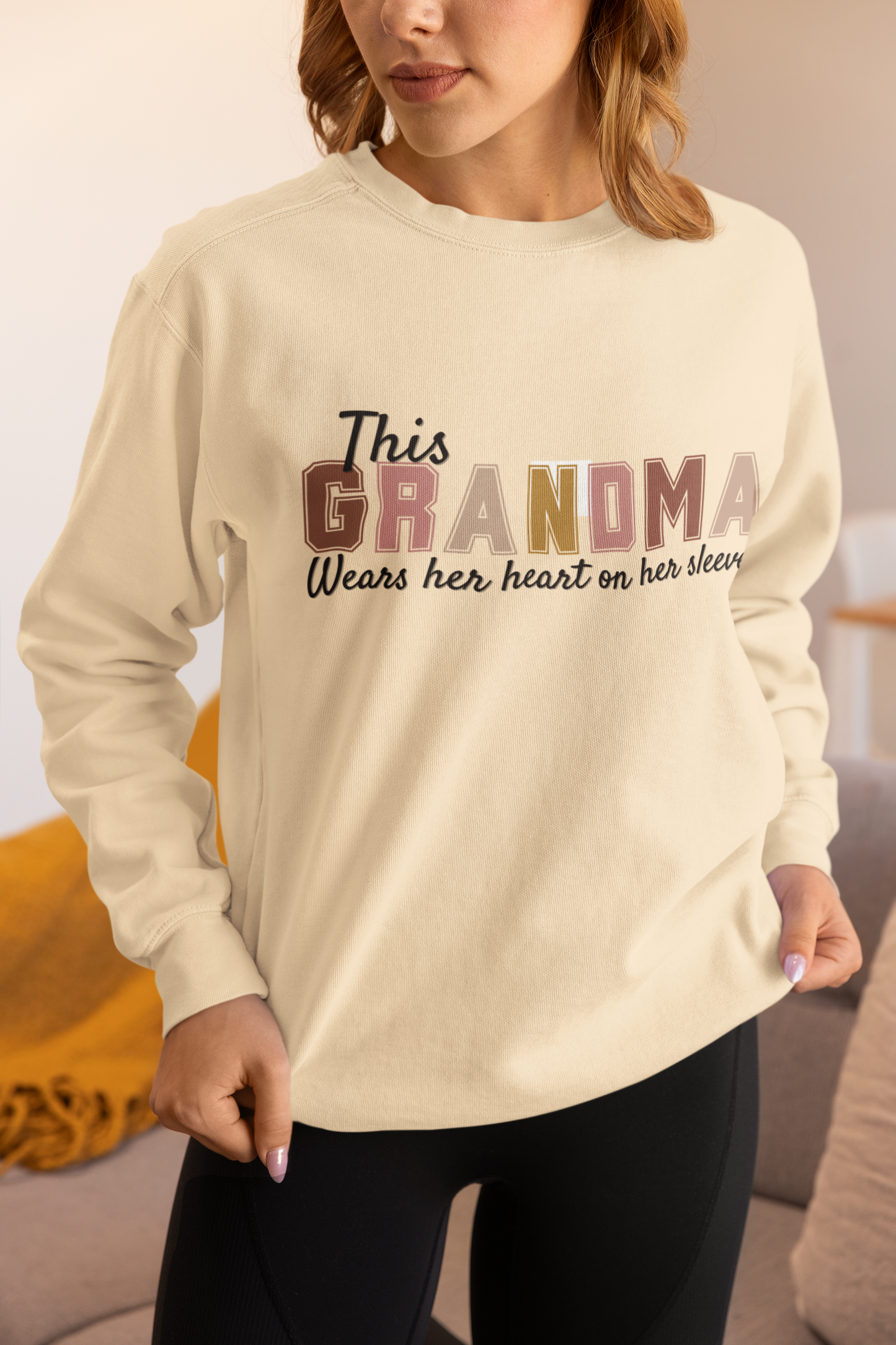 Heart on Sleeve | GrandMa Sweatshirt
