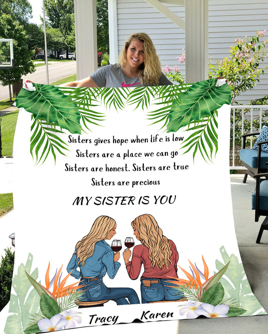SISTER |  Palm Tree Blanket