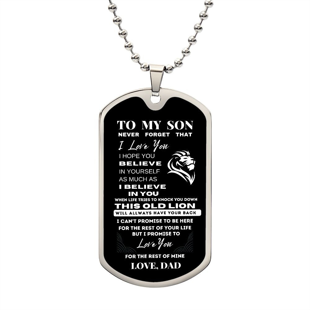 To My Son | Dogtags v1