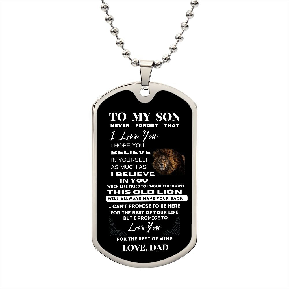 To My Son | Dogtags v3