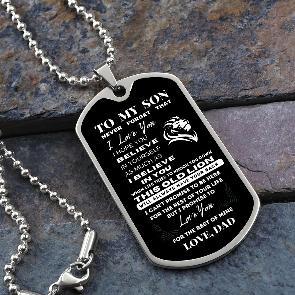 To My Son | Dogtags v1