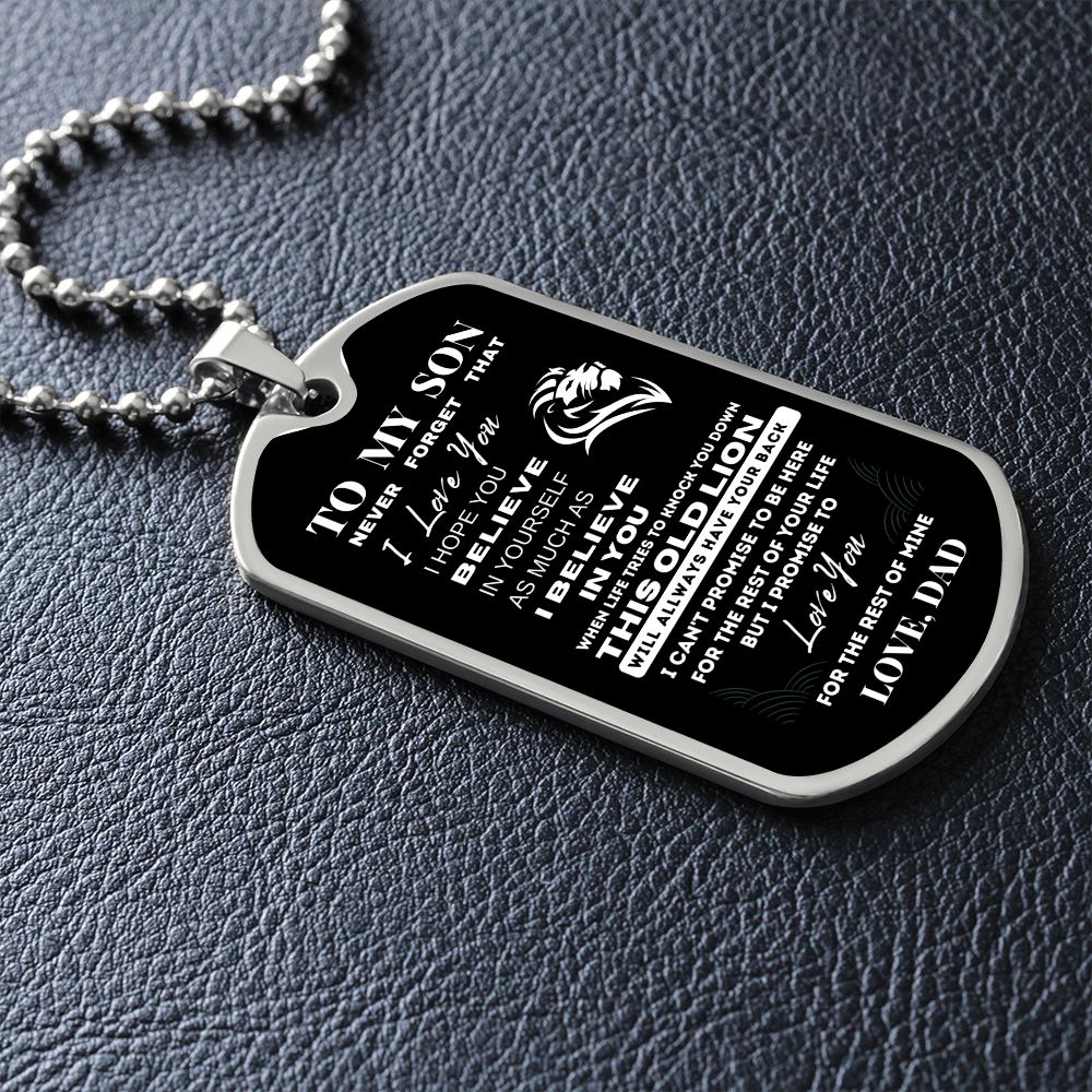 To My Son | Dogtags v1