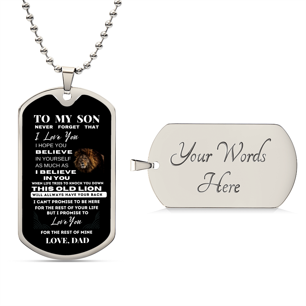 To My Son | Dogtags v3