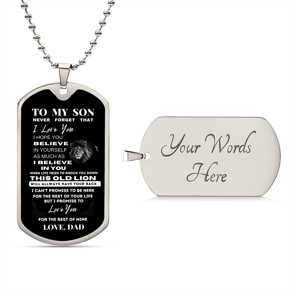 To My Son | Dogtags v2