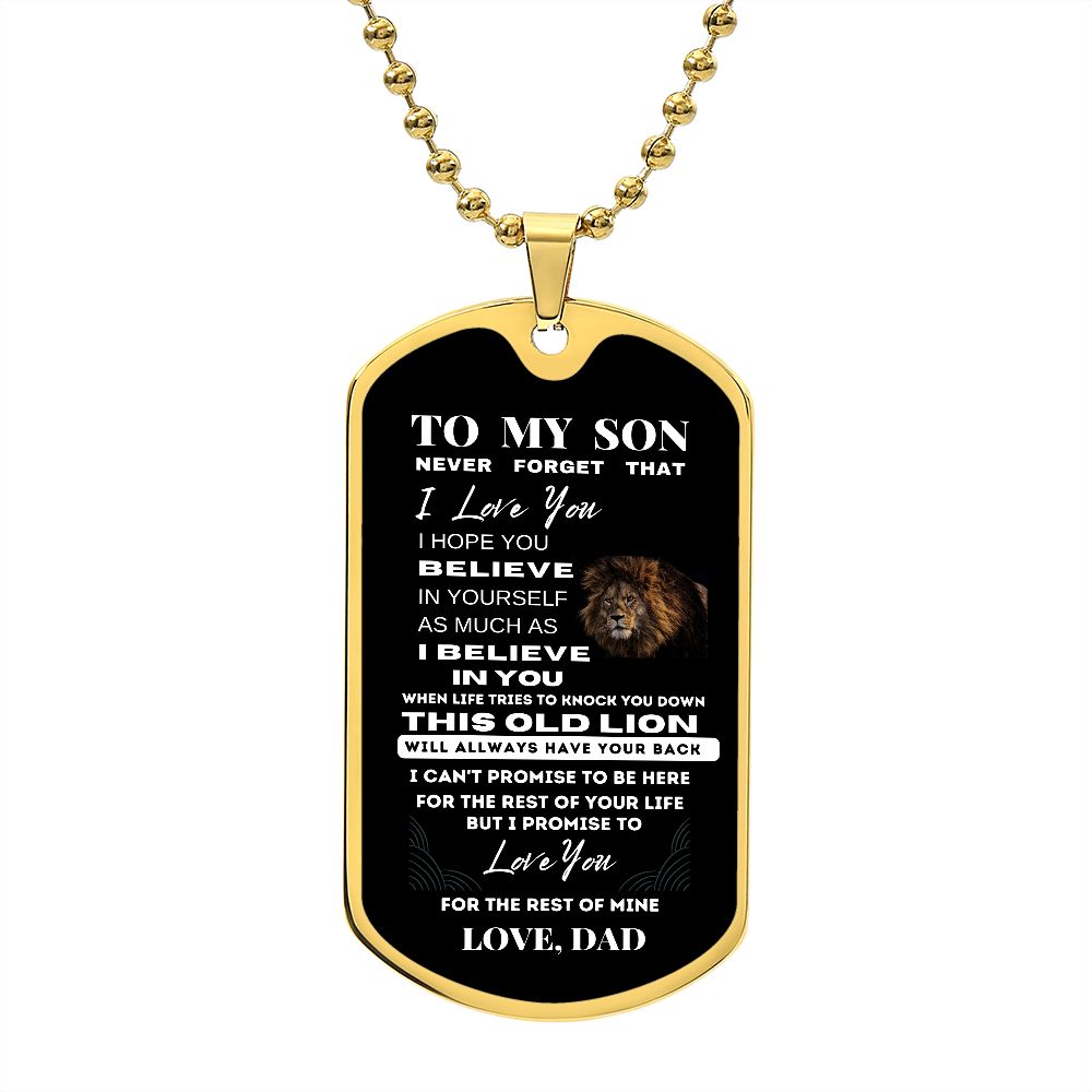 To My Son | Dogtags v3