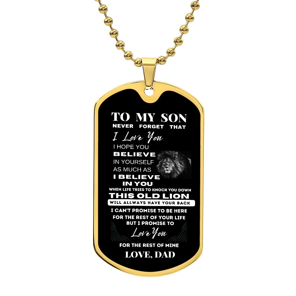 To My Son | Dogtags v2