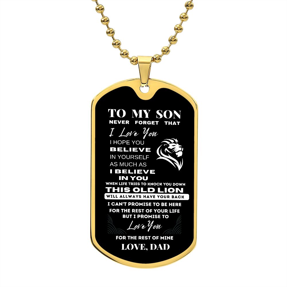 To My Son | Dogtags v1