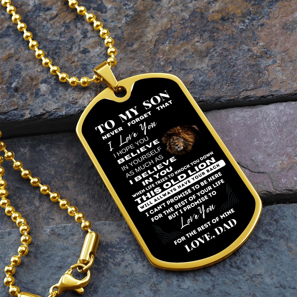 To My Son | Dogtags v3