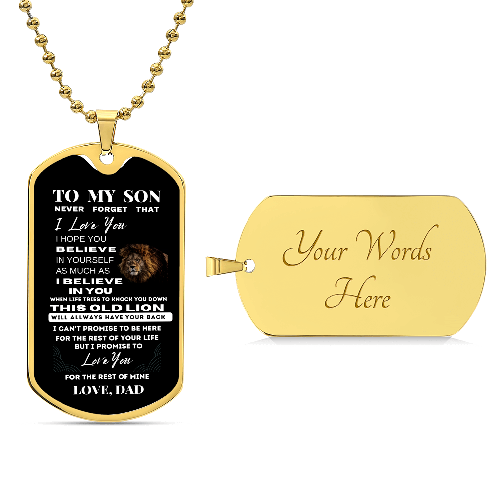 To My Son | Dogtags v3