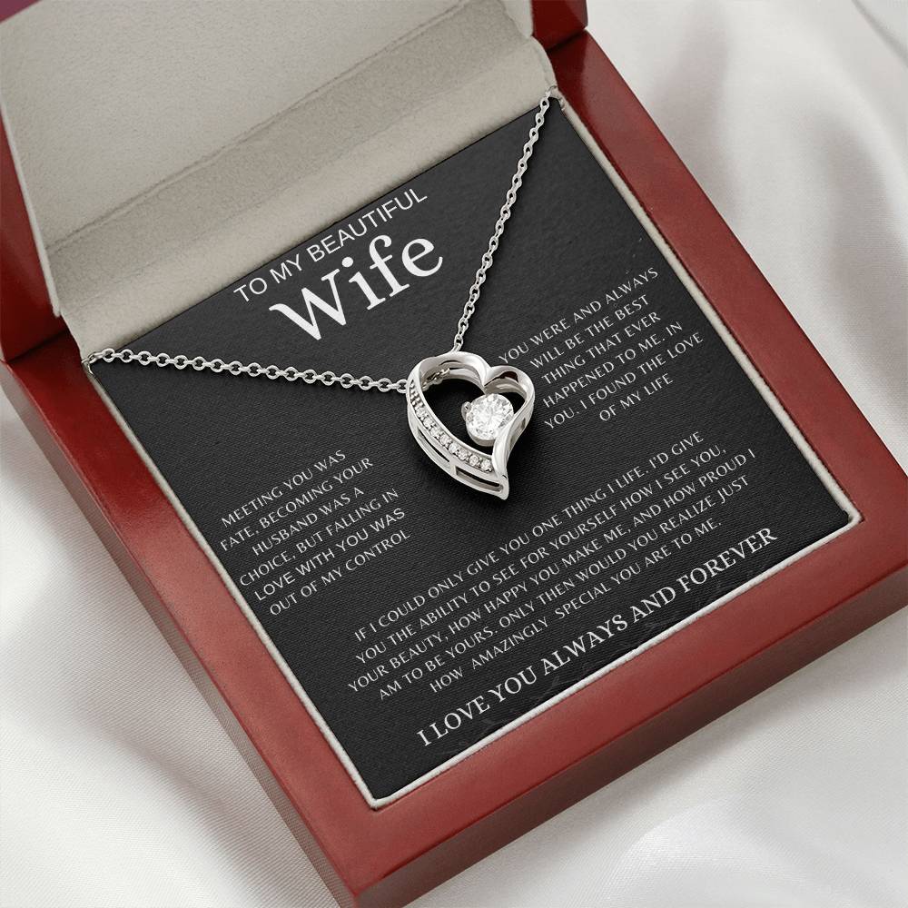 To My Wife | Forever Love Necklace