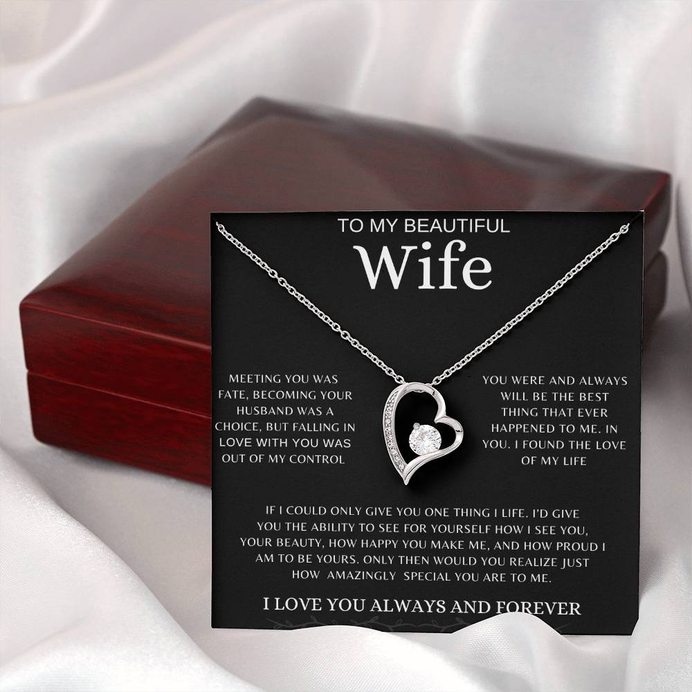 To My Wife | Forever Love Necklace