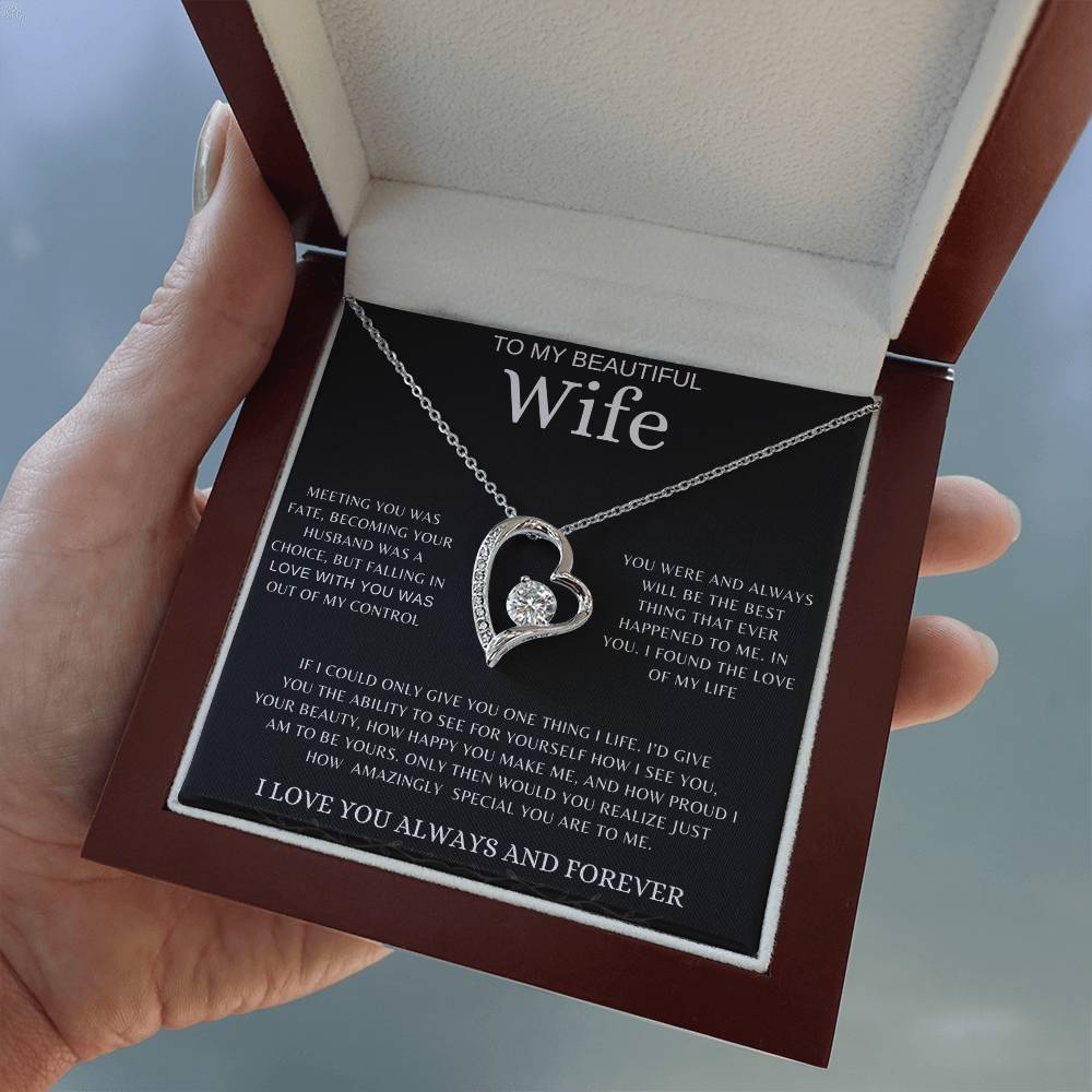 To My Wife | Forever Love Necklace