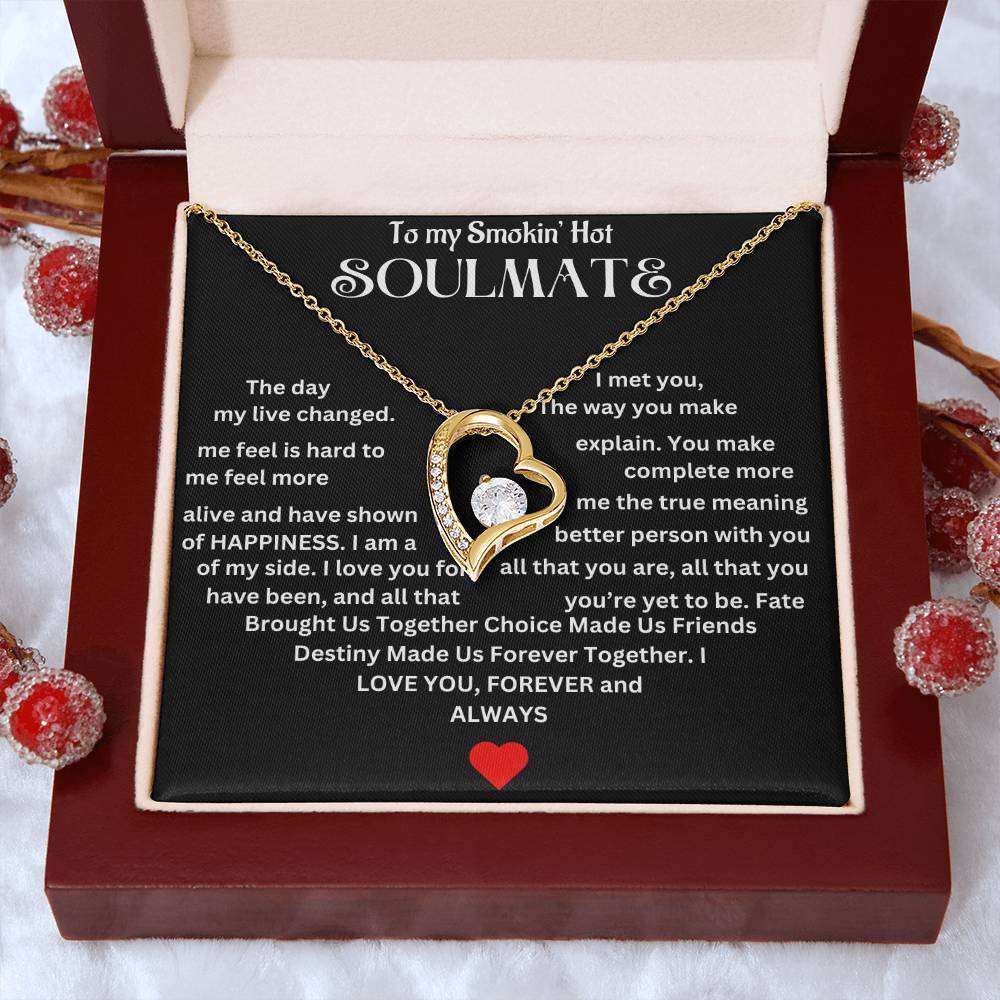 To Smokin' Hot Soulmate | Forever Necklace