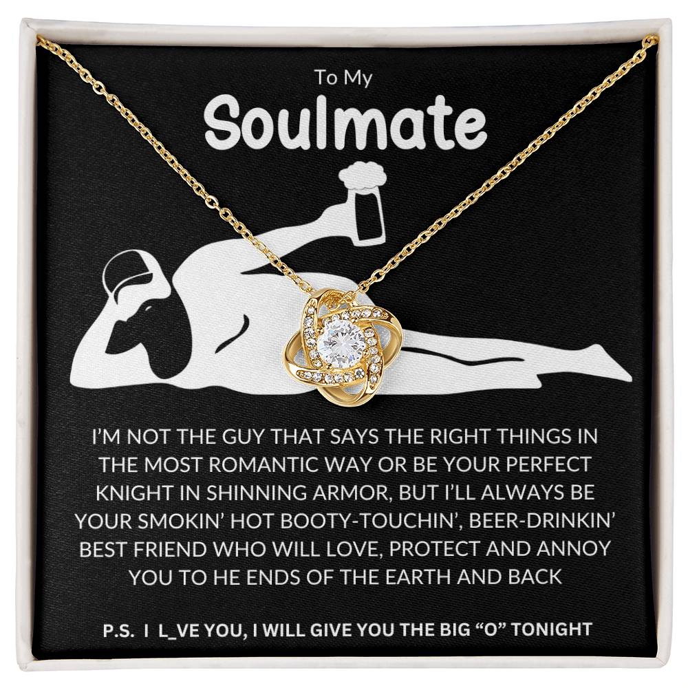 To Soulmate Humor | Love Knot Necklace