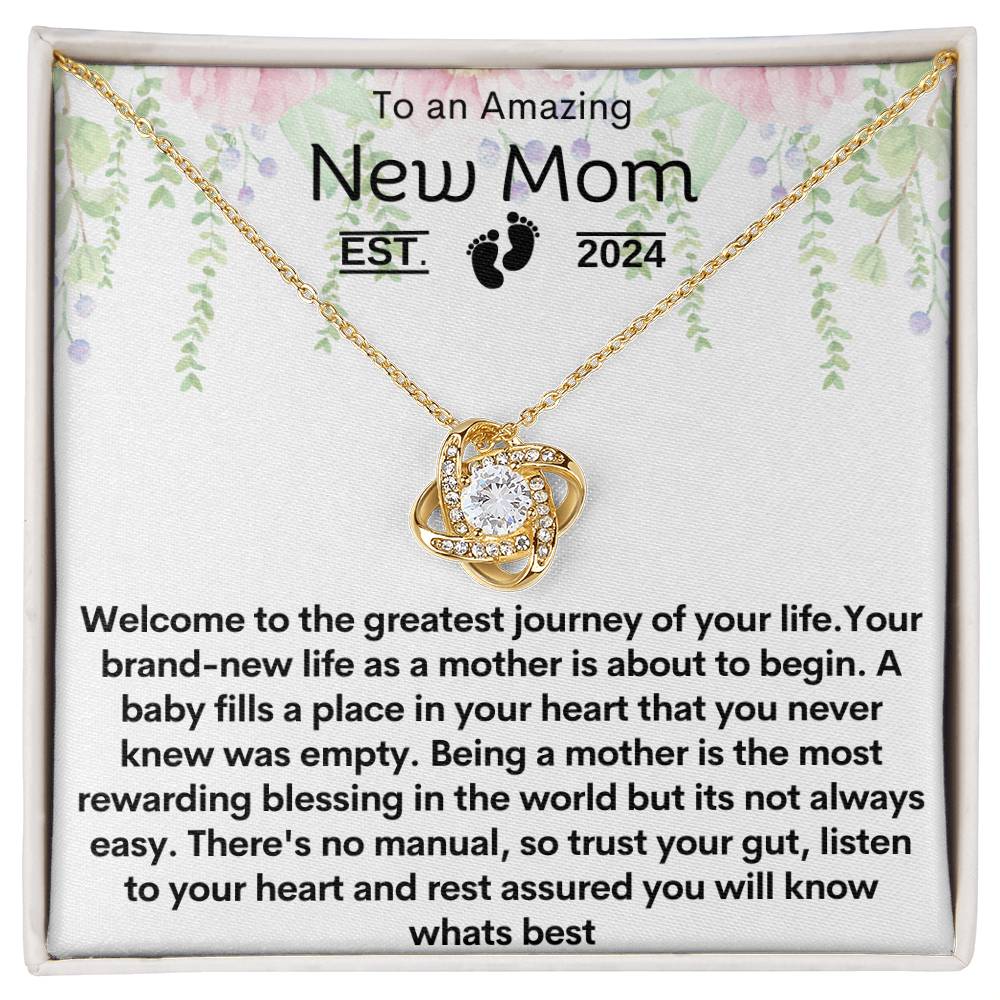 New Mom | Love Knot Necklace