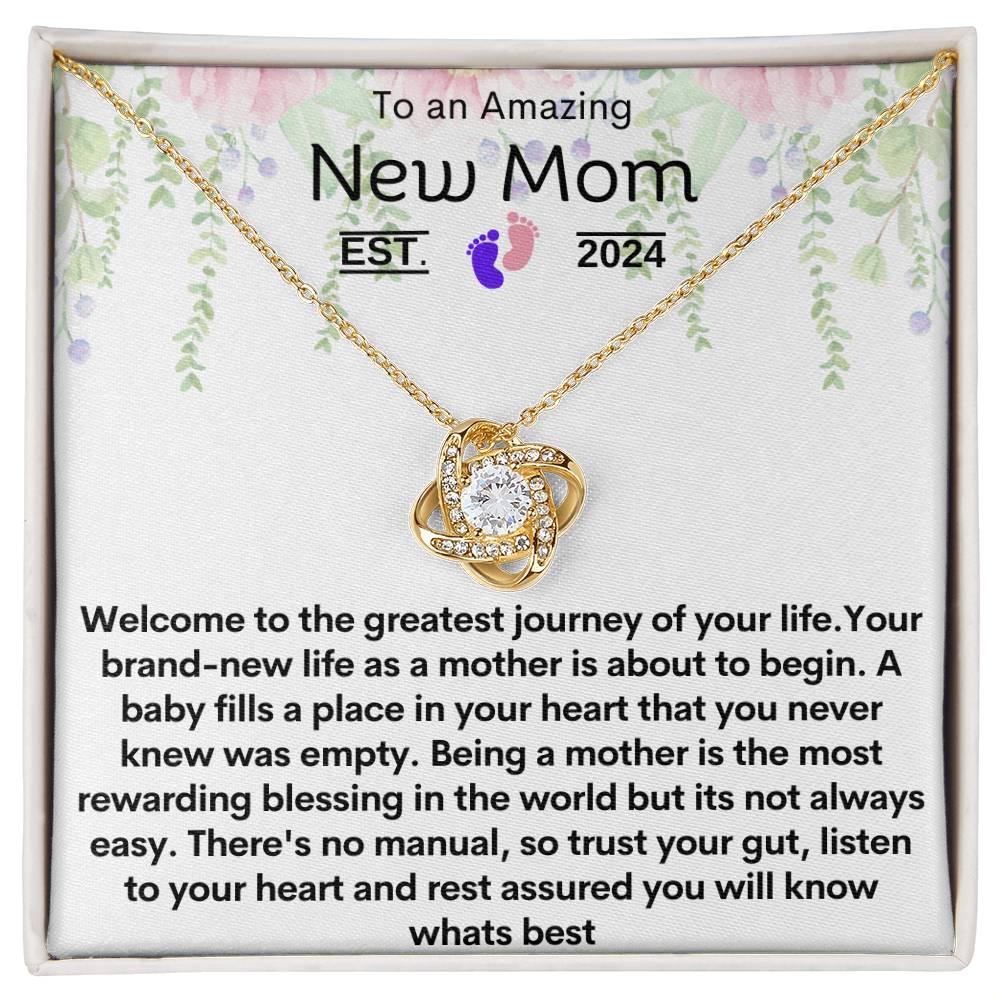 New Mom | Love Knot Necklace