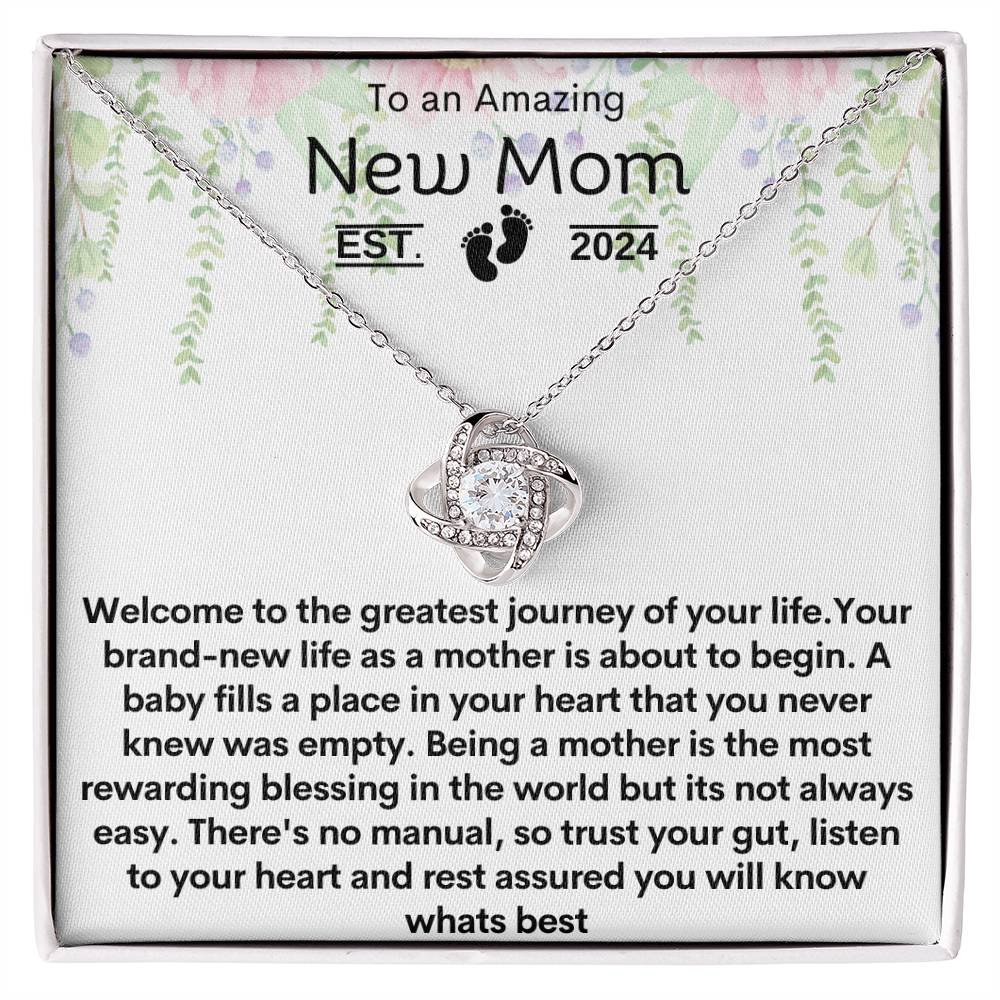 New Mom | Love Knot Necklace